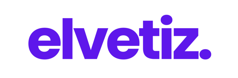 Logo Elvetiz en violet, sur fond transparent